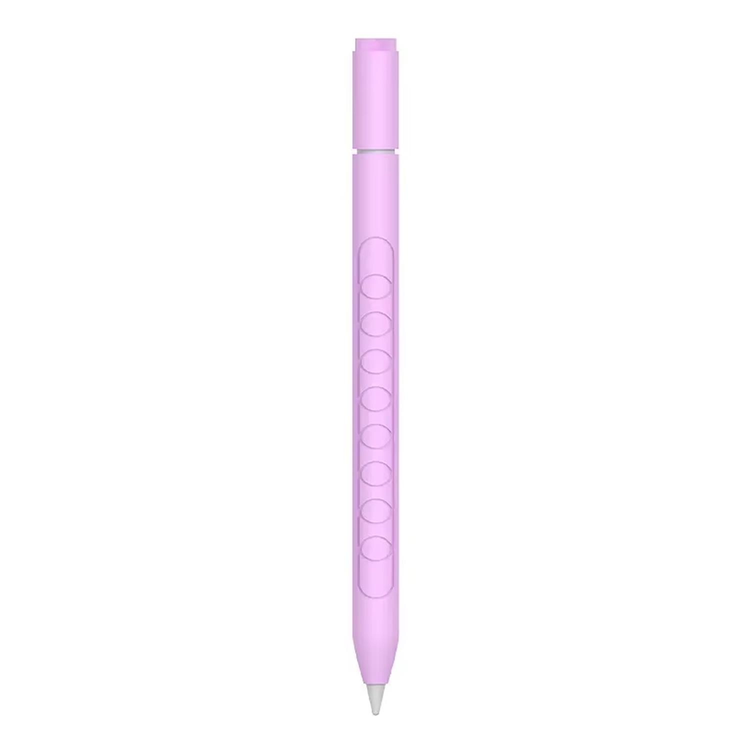 Microsonic Apple Pencil Pro Kılıf Mat Silikon Lila