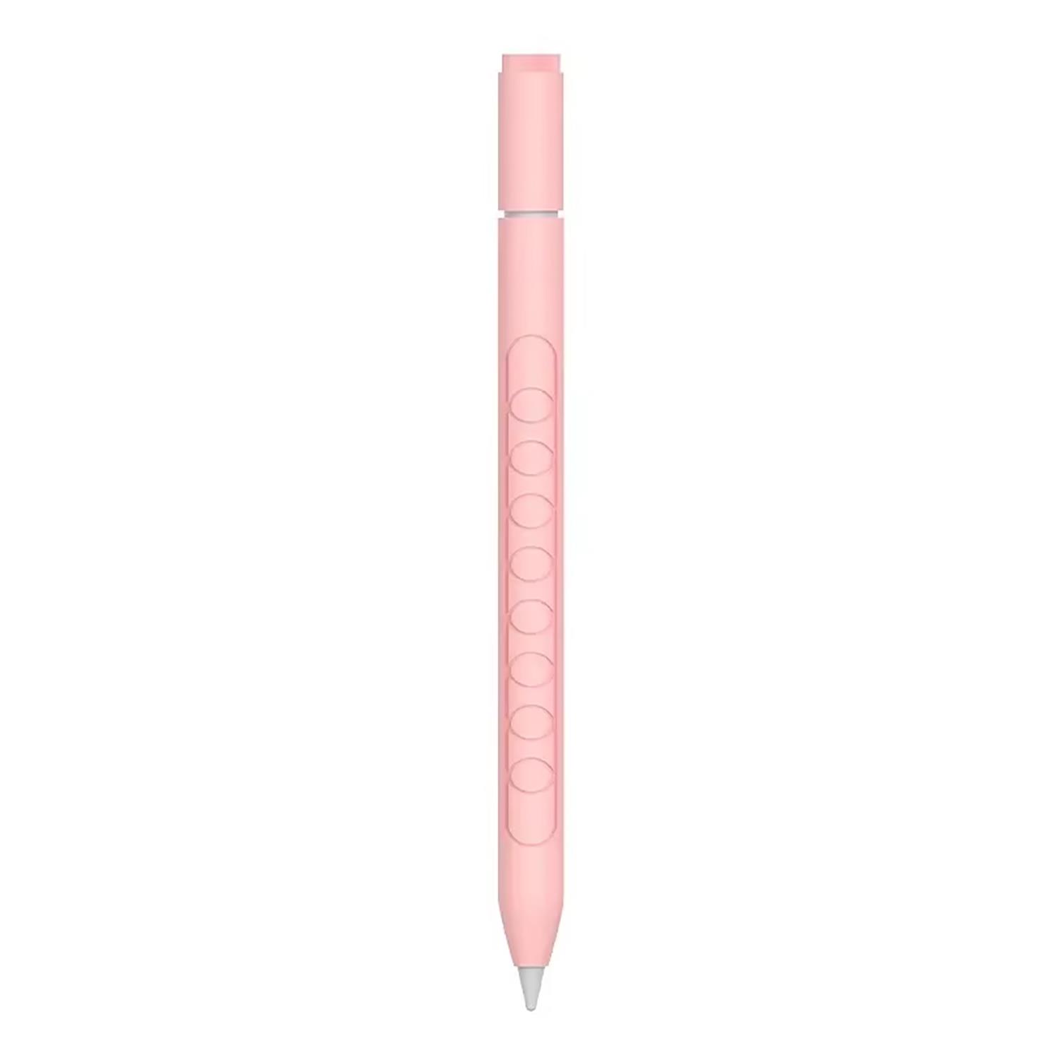 Microsonic Apple Pencil Pro Kılıf Mat Silikon Pembe