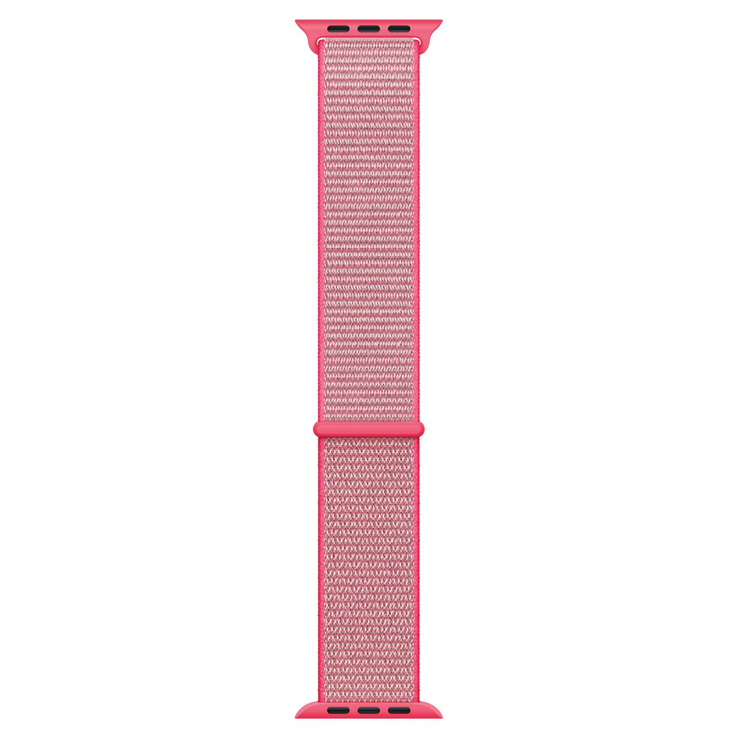 Microsonic Apple Watch Series 2 38mm Hasırlı Kordon Woven Hot Pink