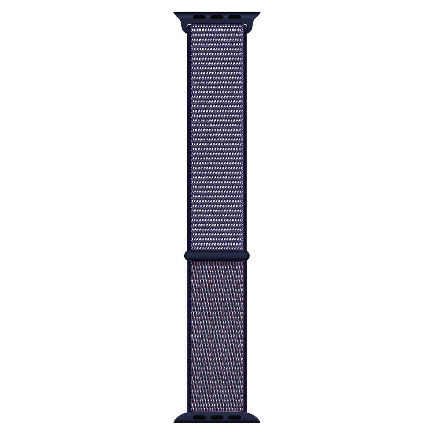 Microsonic Apple Watch Series 2 38mm Hasırlı Kordon Woven Midnight Blue