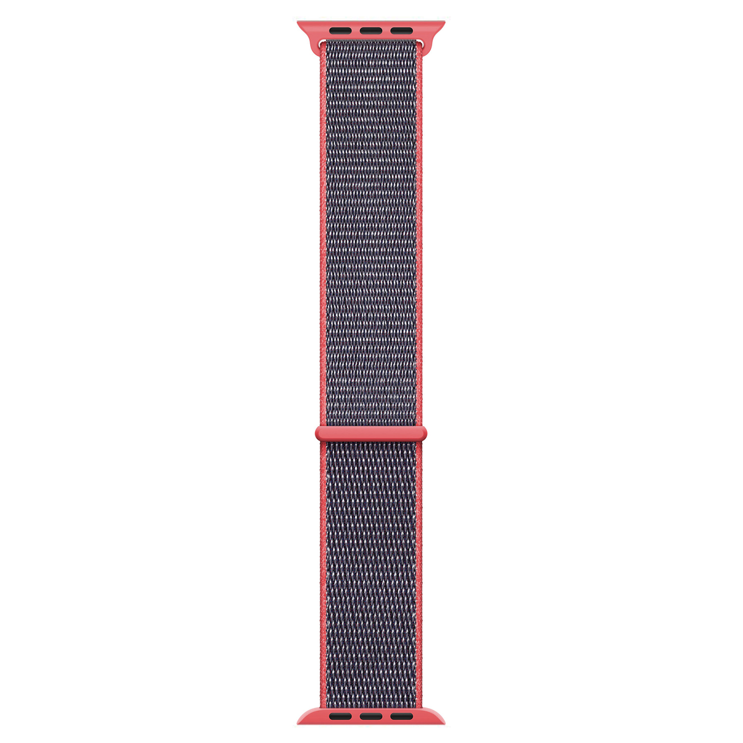 Microsonic Apple Watch Series 1 42mm Hasırlı Kordon Woven Electric Pink