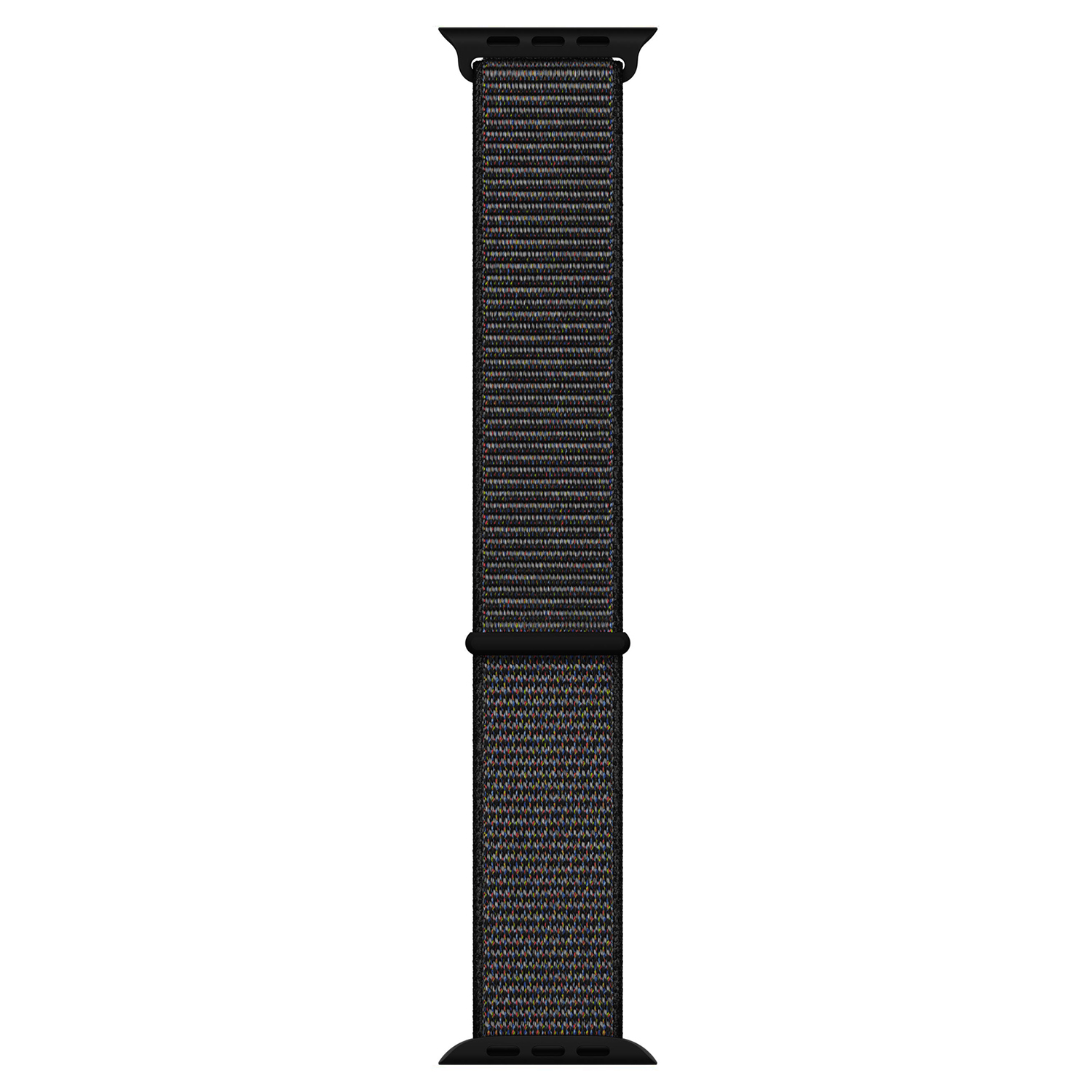 Microsonic Apple Watch Ultra 2 Hasırlı Kordon Woven Sport Loop Siyah