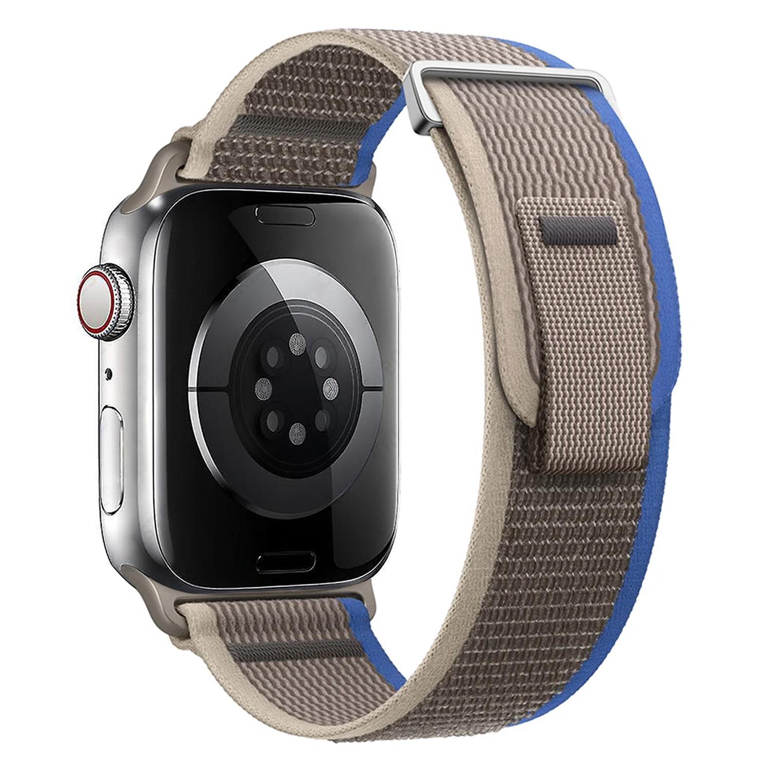 Microsonic Apple Watch Series 6 40mm Kordon Hike Spiral Kahverengi