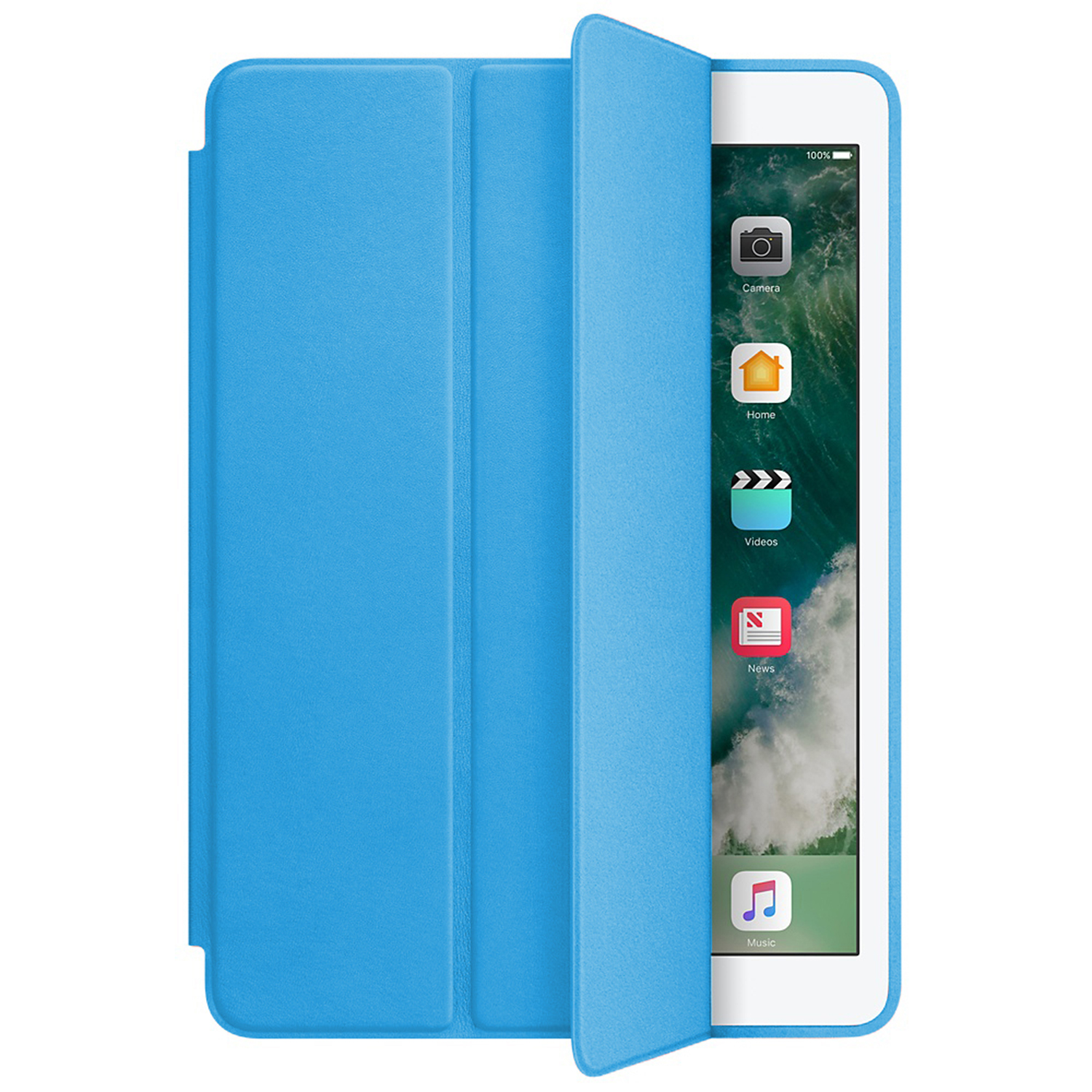 Microsonic Apple iPad 10 2 9 Nesil A2602-A2604-A2603-A2605 Smart Leather Case Mavi