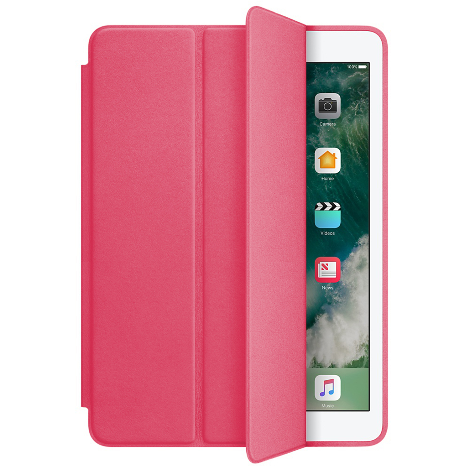 Microsonic Apple iPad 10 2 8 Nesil A2270-A2428-A2429-A2430 Smart Leather Case Pembe
