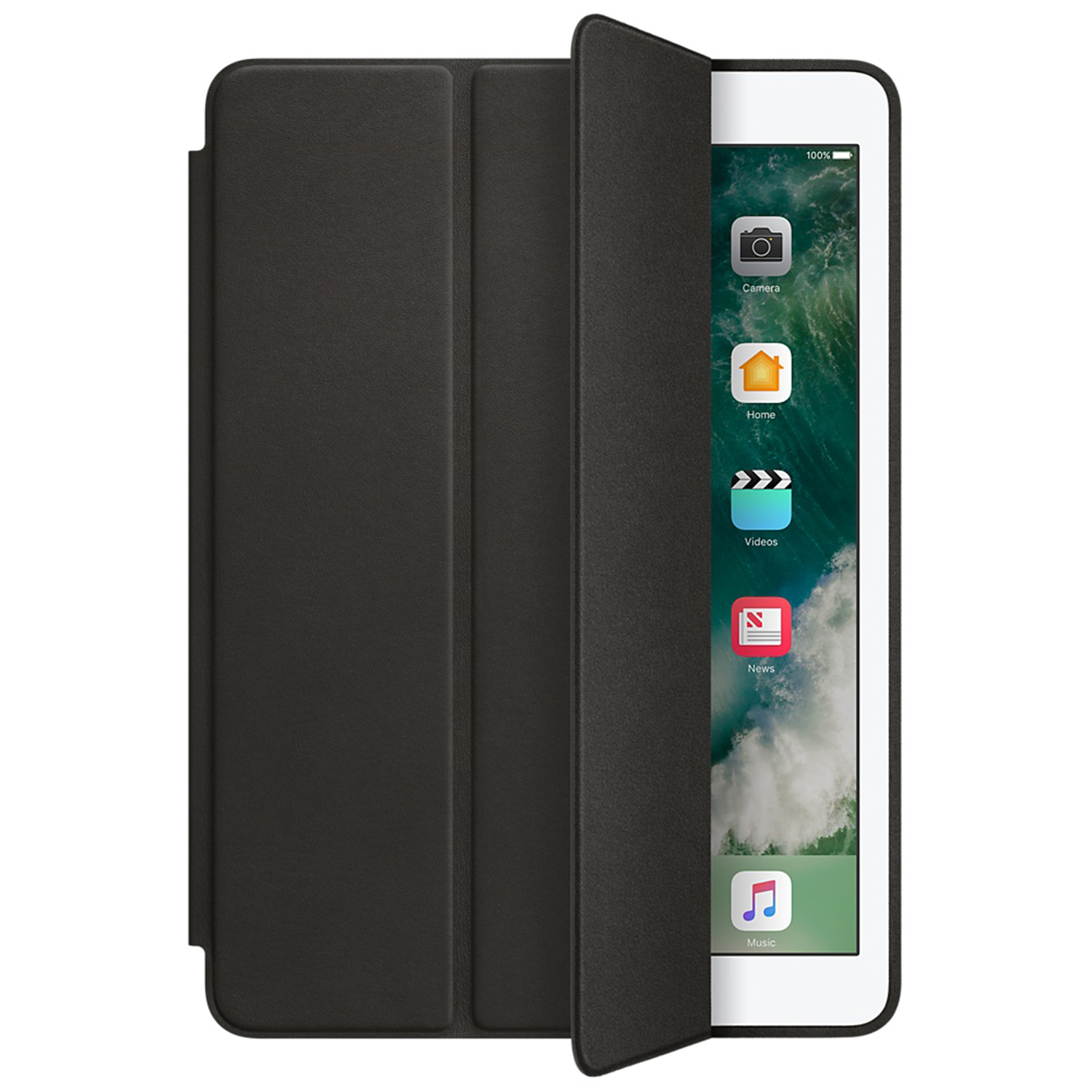 Microsonic Apple iPad 10 2 7 Nesil A2197-A2200-A2198 Smart Leather Case Siyah