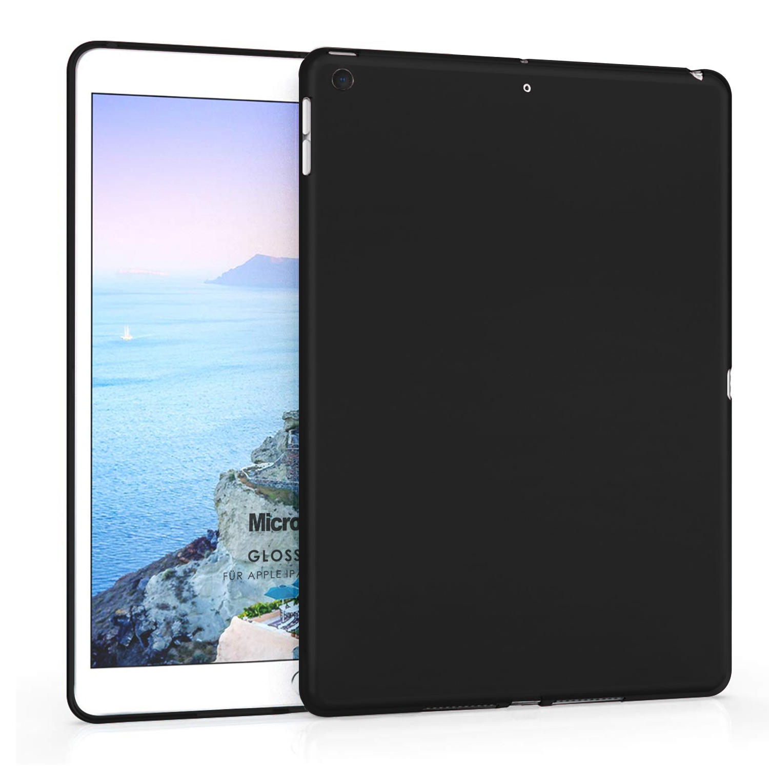 Microsonic Apple iPad 10 2 7 Nesil A2197-A2200-A2198 Kılıf Glossy Soft Siyah
