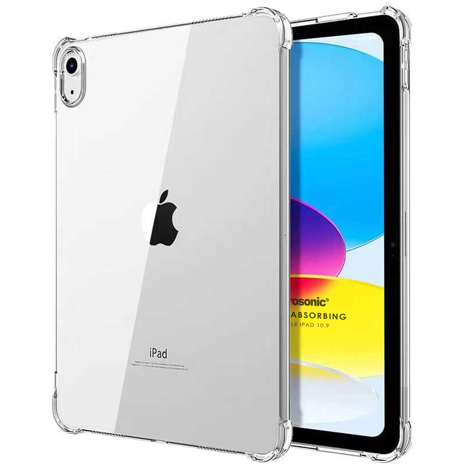 Microsonic Apple iPad Air 11 2024 Kılıf A2902-A2903 Shock Absorbing Şeffaf