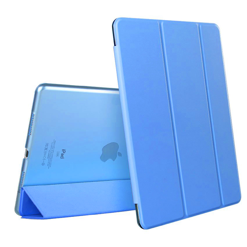 Microsonic Apple iPad 10 2 9 Nesil A2602-A2604-A2603-A2605 Smart Case ve arka Kılıf Mavi