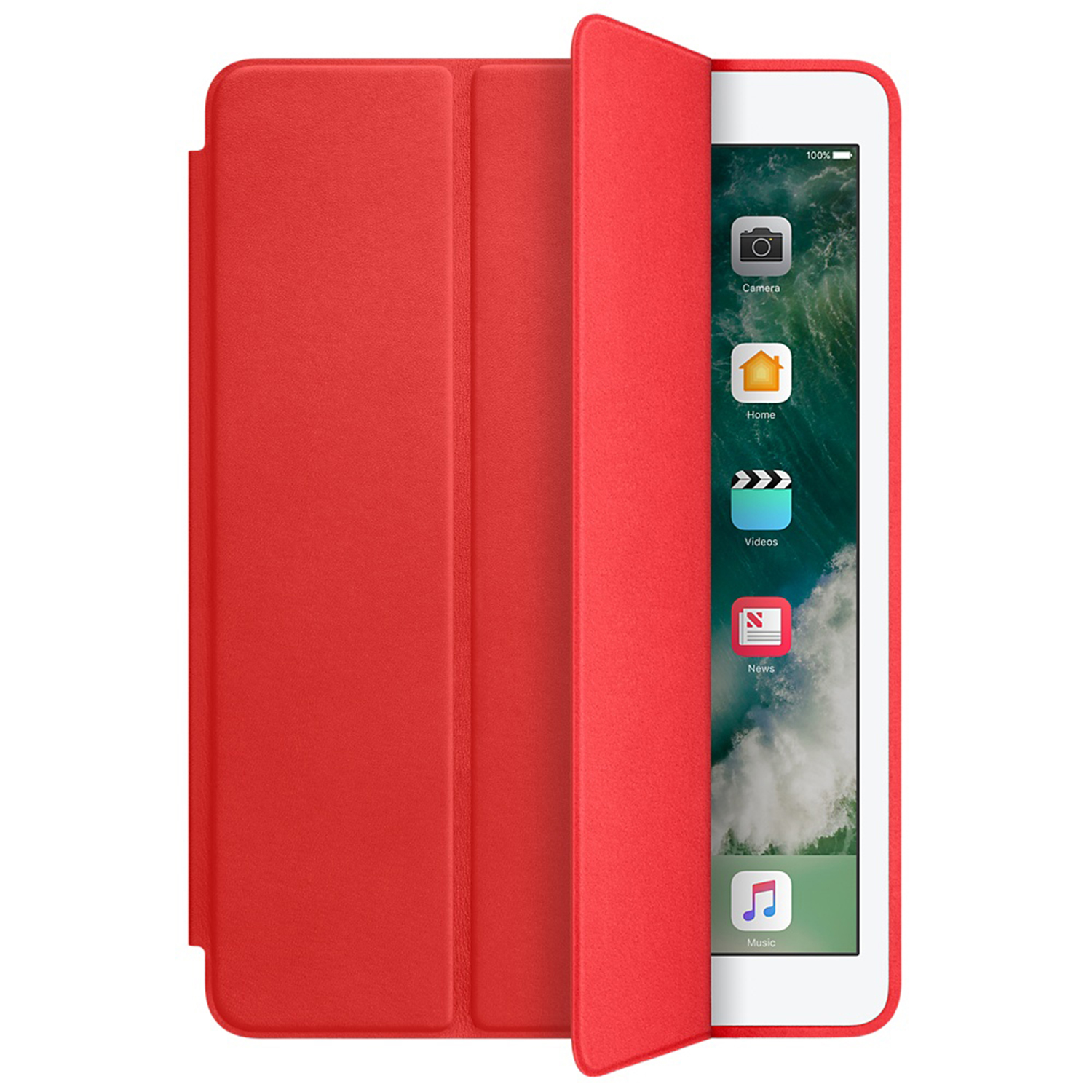 Microsonic Apple iPad Air 3 10 5 2019 A2152-A2123-A2153-A2154 Smart Leather Case Kırmızı