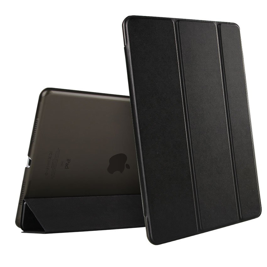 Microsonic Apple iPad Mini 5 7 9 2019 A2133-A2124-A2125-A2126 Smart Case ve arka Kılıf Siyah