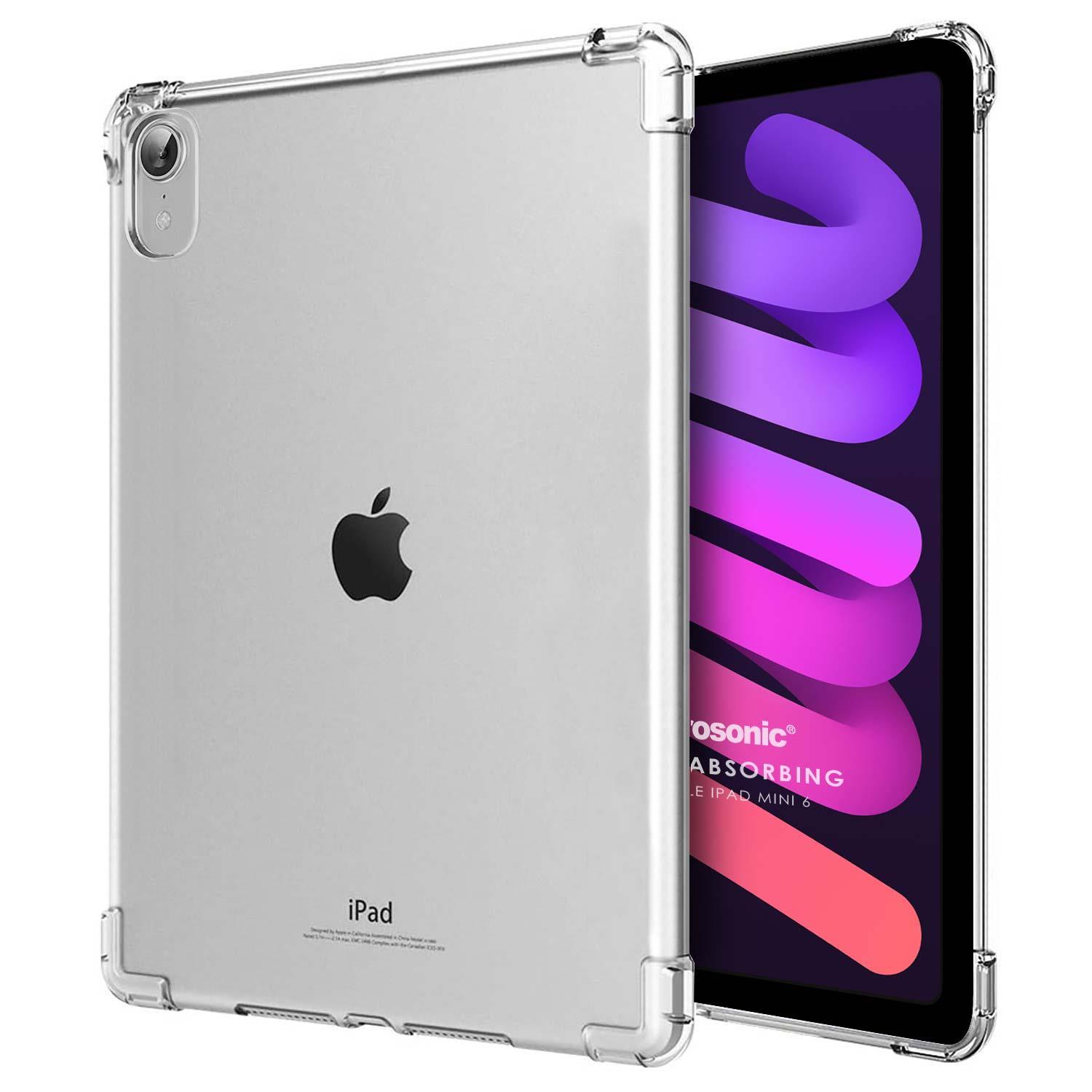 Microsonic Apple iPad Mini 6 2021 Kılıf A2567-A2568-A2569 Shock Absorbing Şeffaf