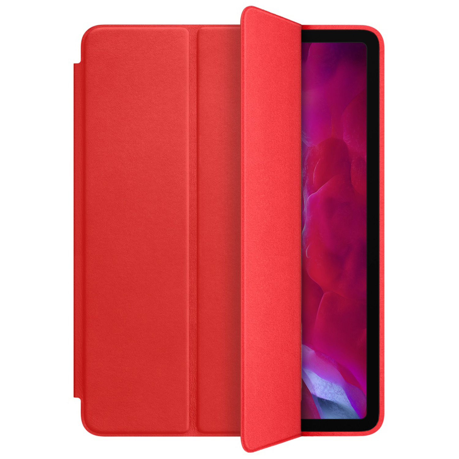 Microsonic Apple iPad Pro 11 2022 4 Nesil Kılıf A2759-A2435-A2761-A2762 Smart Leather Case Kırmızı