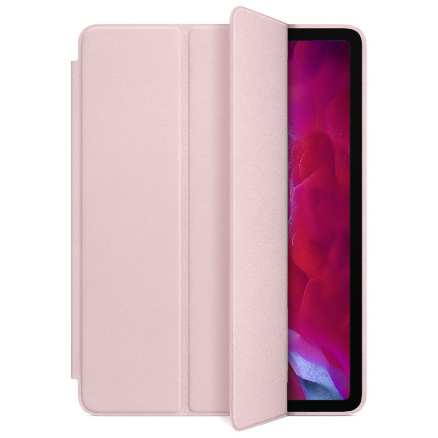 Microsonic Apple iPad Pro 11 2022 4 Nesil Kılıf A2759-A2435-A2761-A2762 Smart Leather Case Rose Gold