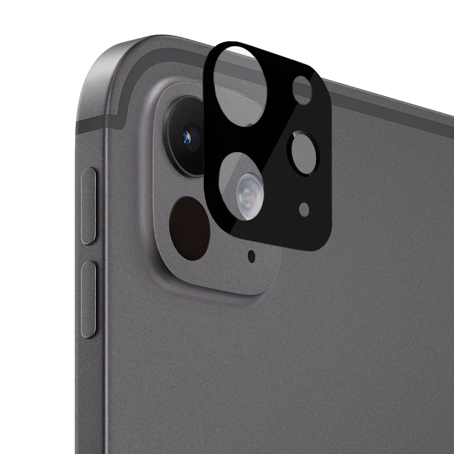 Microsonic Apple iPad Pro 13 2024 A2925-A2926 Kamera Lens Koruma Camı V2 Siyah