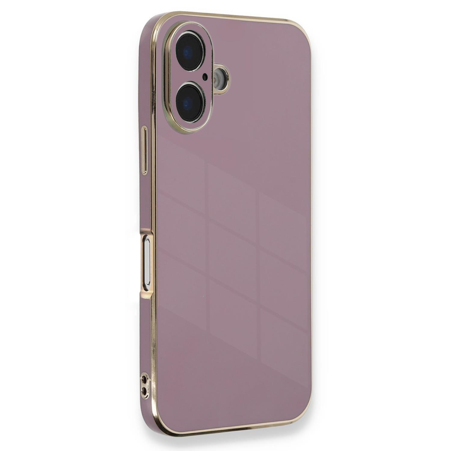 Microsonic Apple iPhone 16 Kılıf Olive Plated Lila