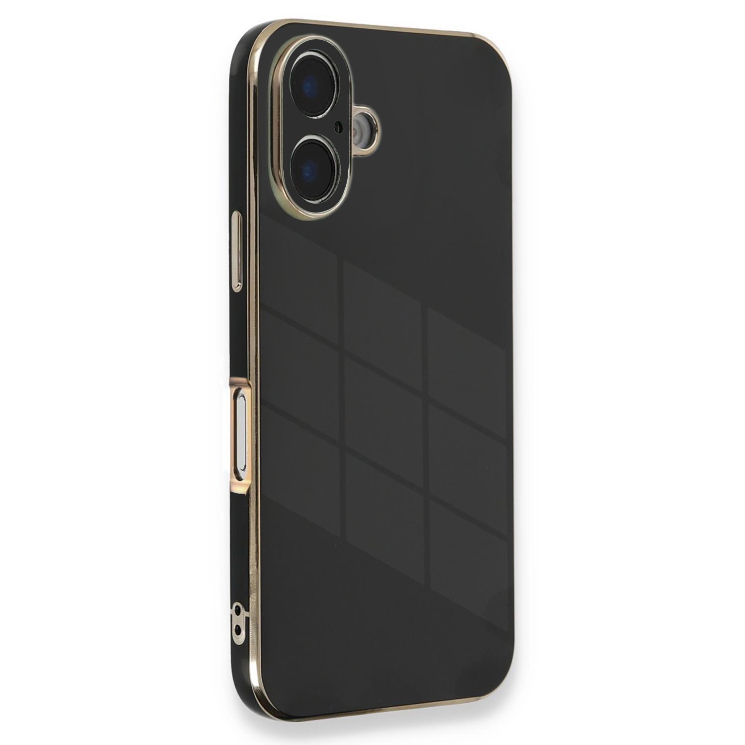 Microsonic Apple iPhone 16 Kılıf Olive Plated Siyah