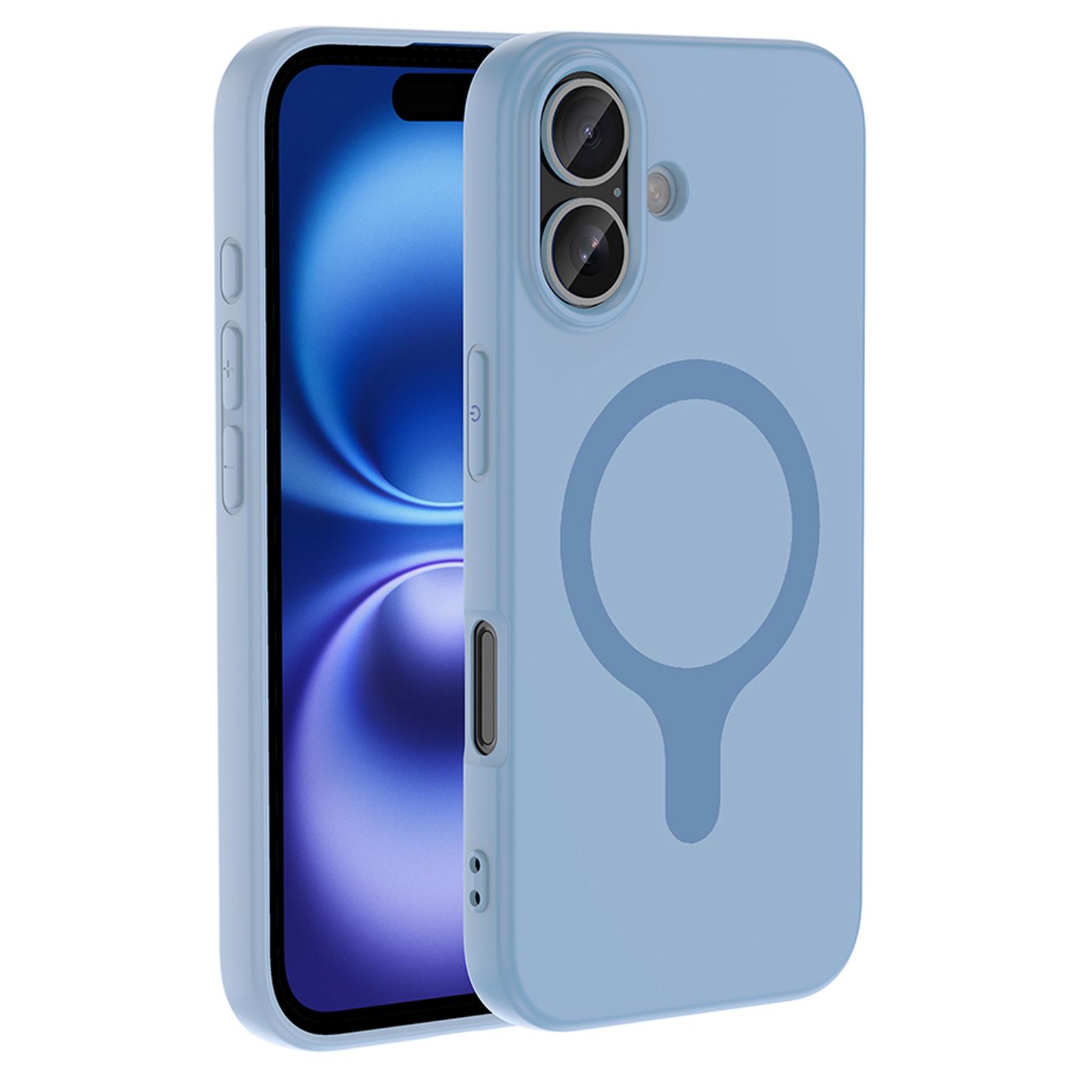 Microsonic Apple iPhone 17 Kılıf Pastello MagSafe Bebe Mavi