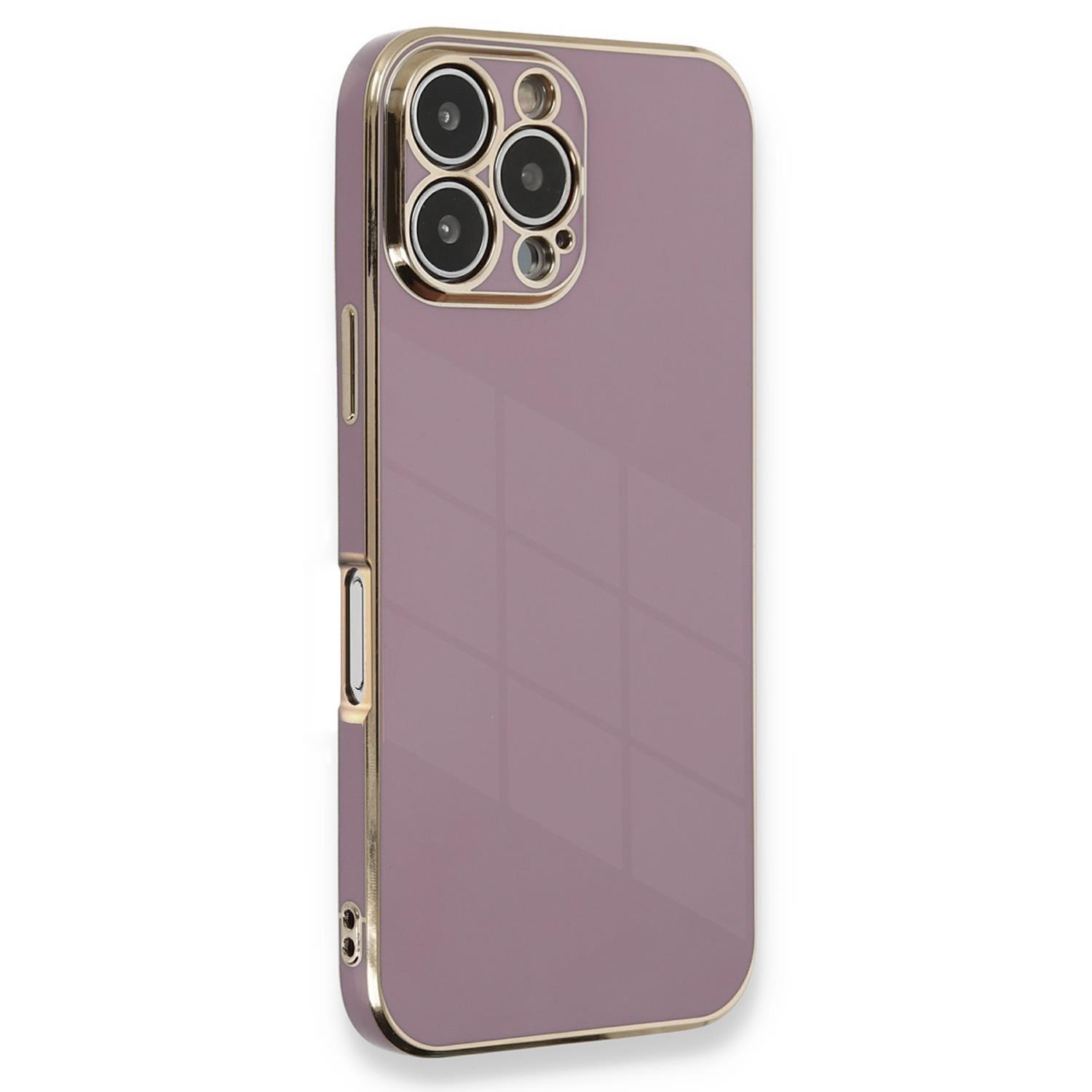 Microsonic Apple iPhone 16 Pro Max Kılıf Olive Plated Lila