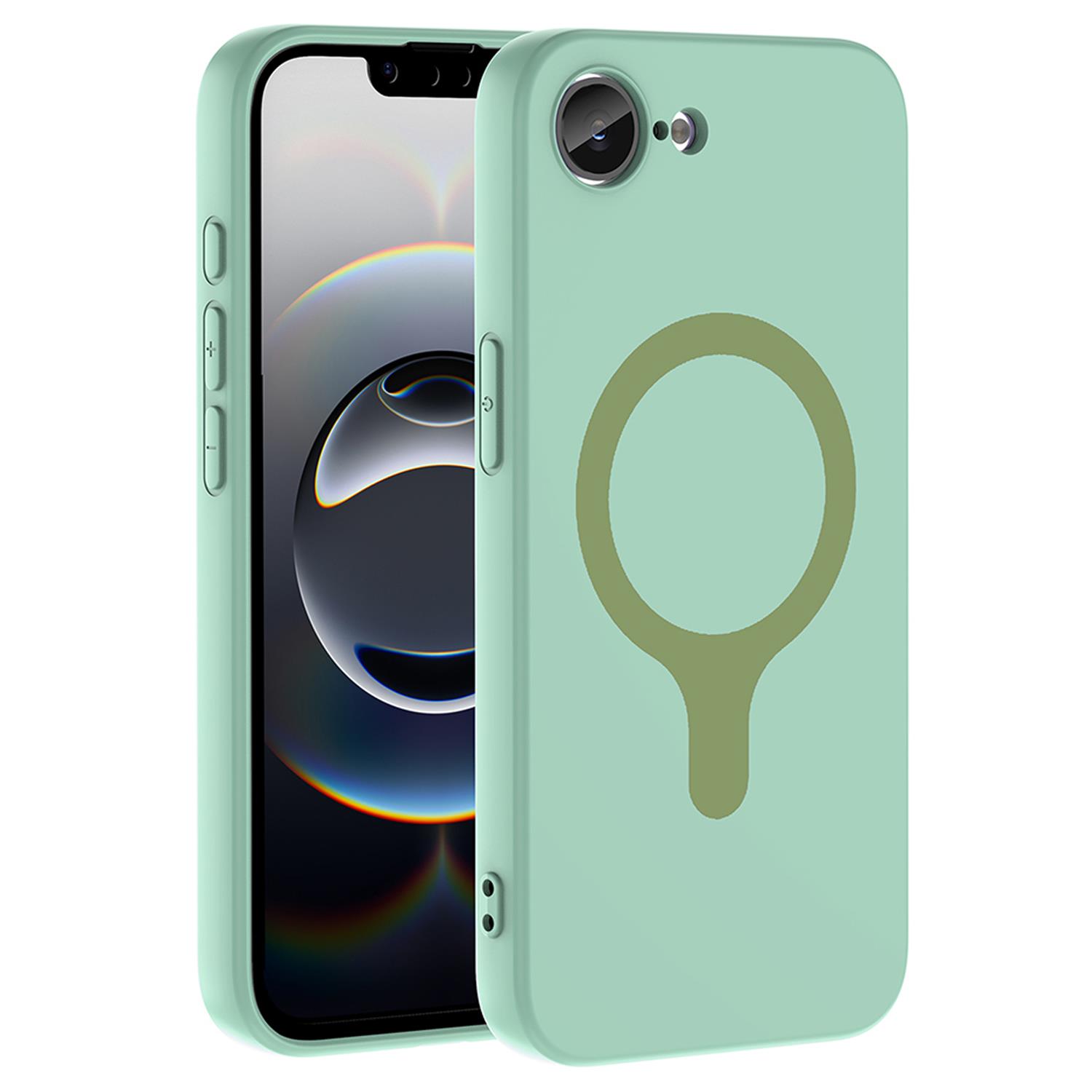 Microsonic Apple iPhone 17e Kılıf Pastello MagSafe Turkuaz