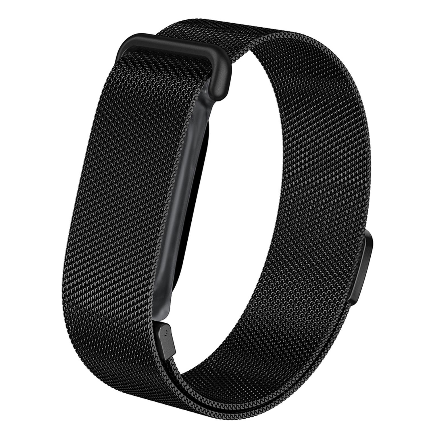 Microsonic Google Fitbit Air Kordon Milanese Loop Kordon Siyah