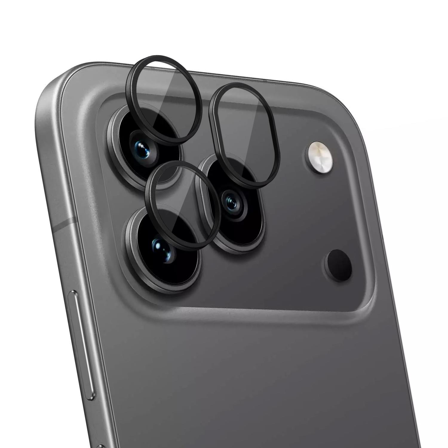 Microsonic Honor 600 Pro 5G Tekli Kamera Lens Koruma Camı Siyah