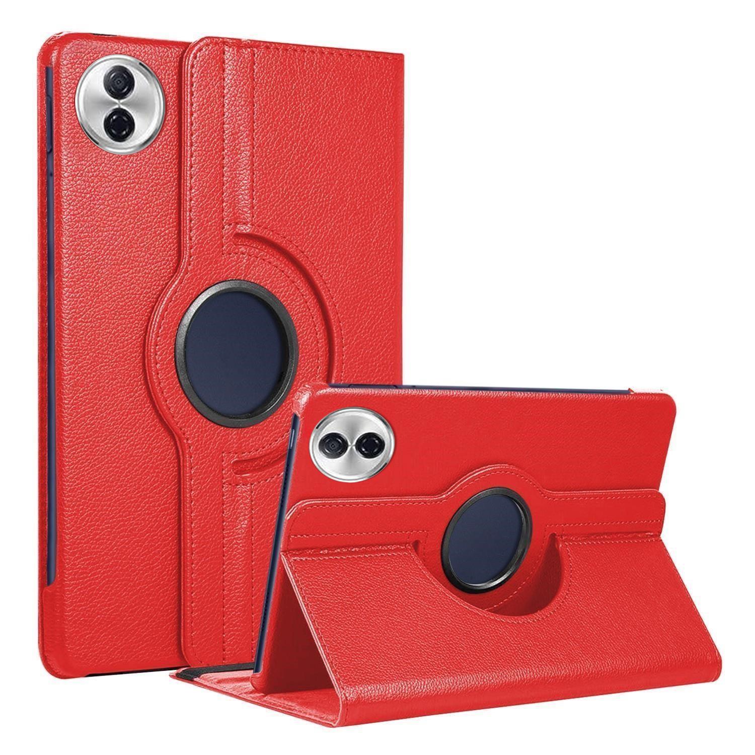 Microsonic Honor Pad 10 Kılıf 360 Rotating Stand Deri Kırmızı