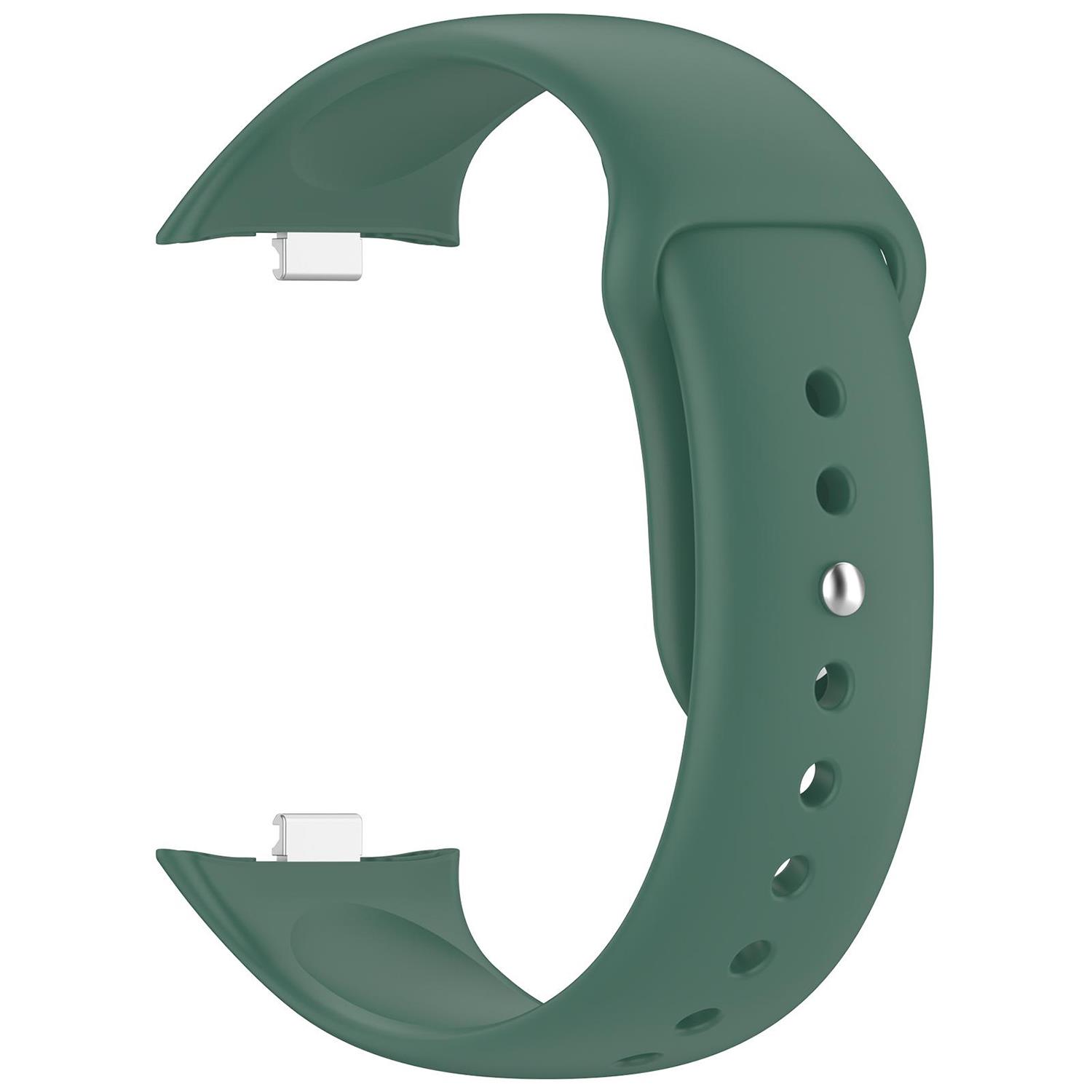 Microsonic Honor Watch X5i Kordon Silicone Sport Band Koyu Yeşil