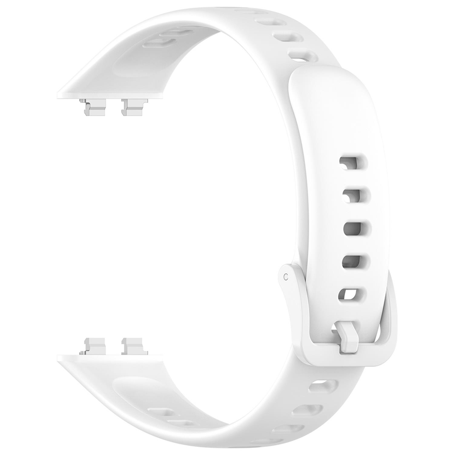 Microsonic Huawei Band 11 Pro Kordon Silicone Sport Band Beyaz