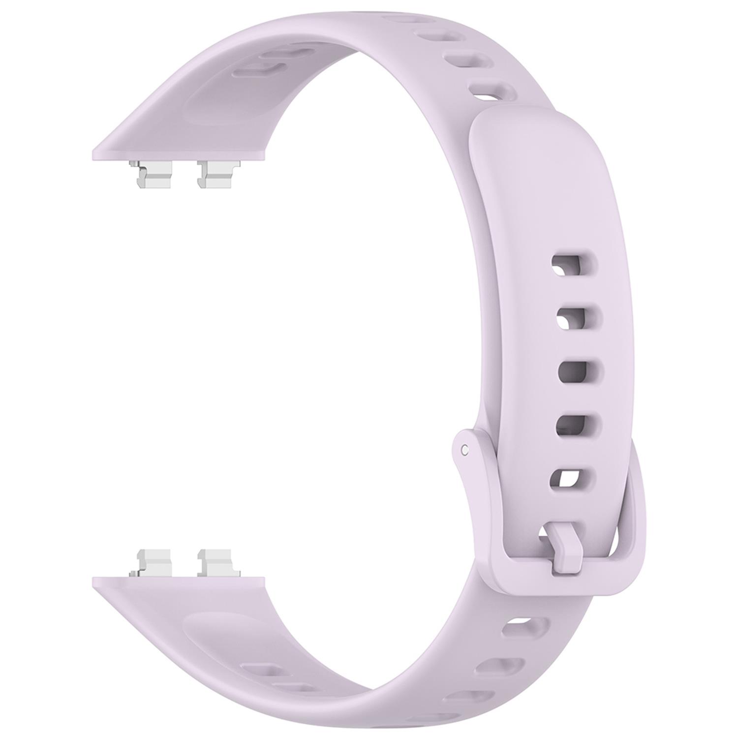 Microsonic Huawei Band 11 Pro Kordon Silicone Sport Band Lila