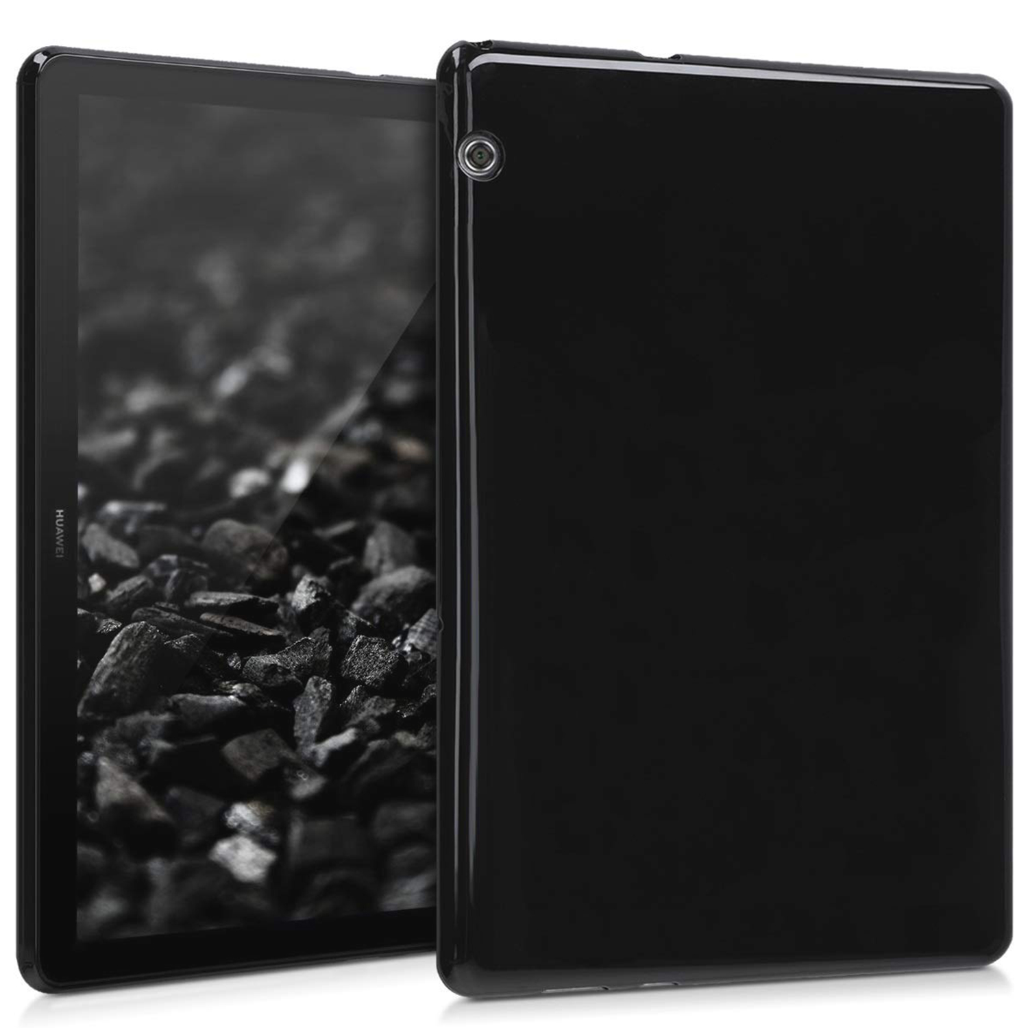 Microsonic Huawei MediaPad T5 10 Kılıf Transparent Soft Siyah