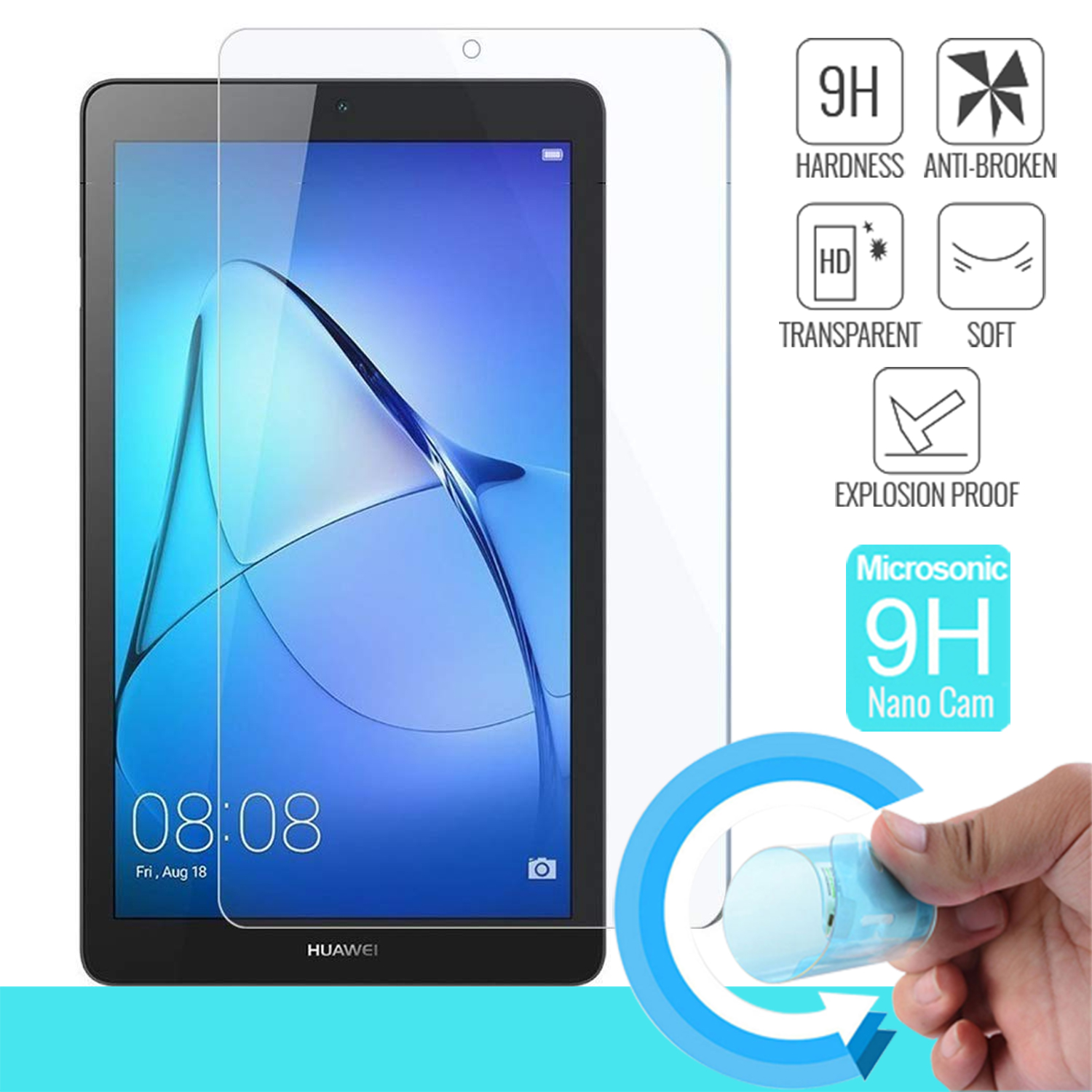 Microsonic Huawei MediaPad T3 7 Nano Cam Ekran koruyucu