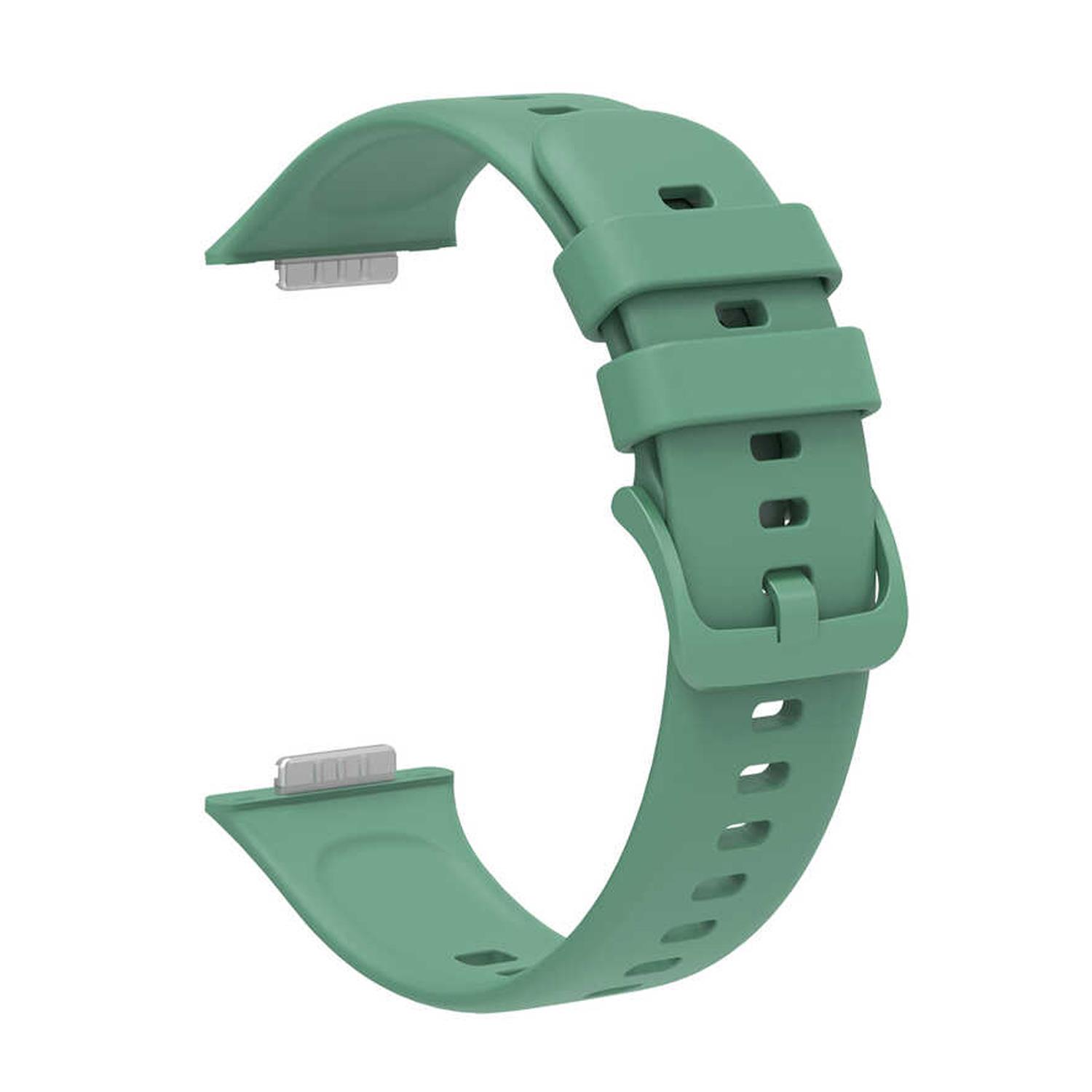 Microsonic Huawei Watch Fit 2 Kordon Silicone Sport Band Yeşil