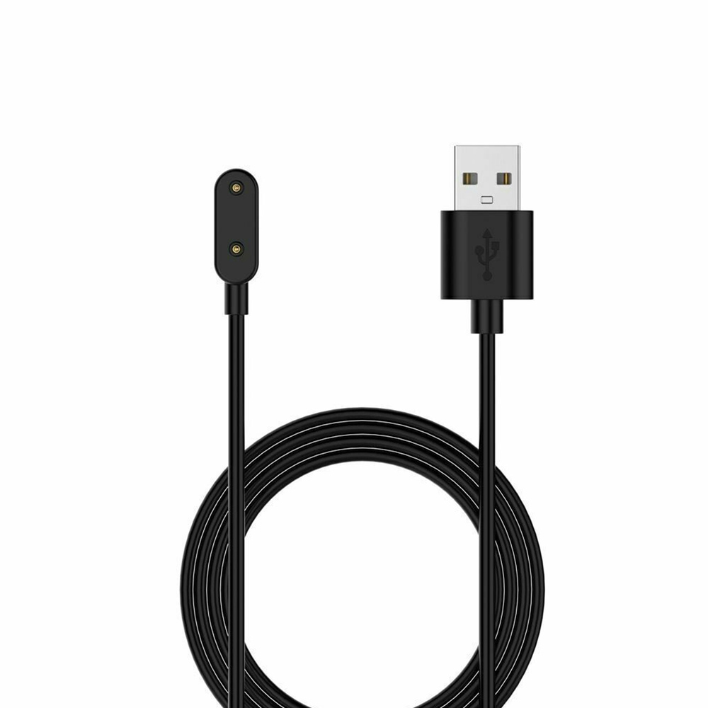 Microsonic Huawei Watch Fit 3 Manyetik USB Şarj Kablosu Siyah