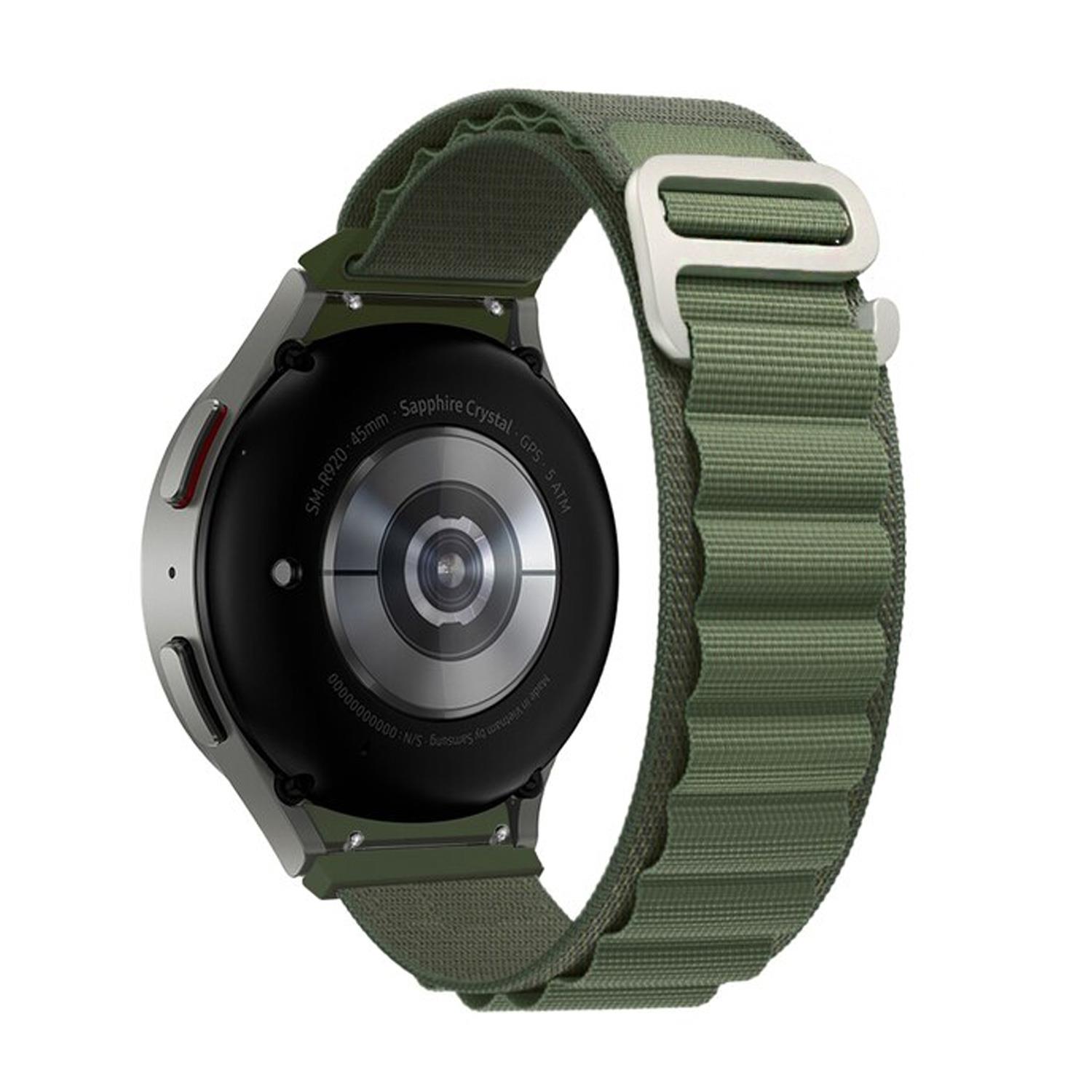 Microsonic Huawei Watch GT4 46mm Kordon Alpine Loop Yeşil