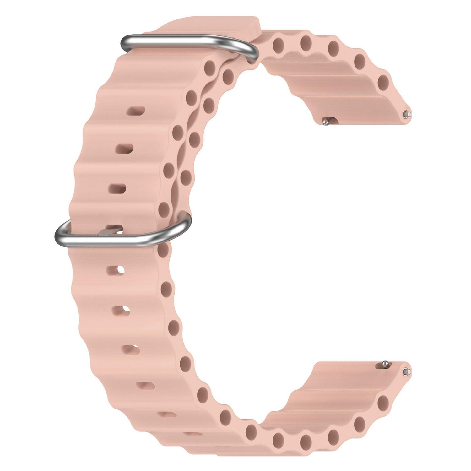 Microsonic Xiaomi Watch S4 Kordon Ocean Band Pembe