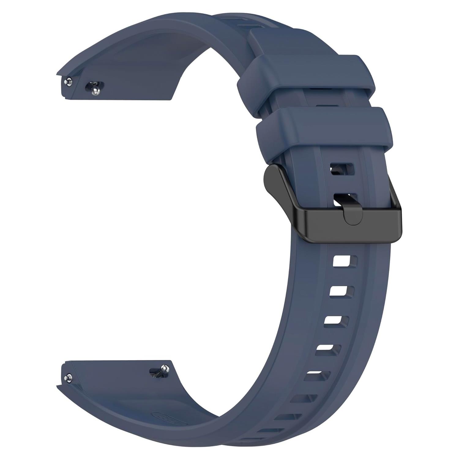 Microsonic Huawei Watch GT5 Pro 42mm Kordon Silicone SwiftBands Mavi