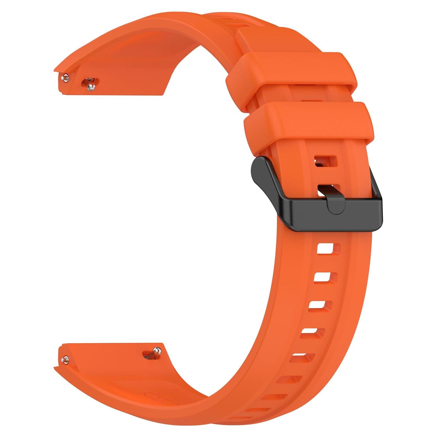 Microsonic Huawei Watch GT5 Pro 42mm Kordon Silicone SwiftBands Turuncu