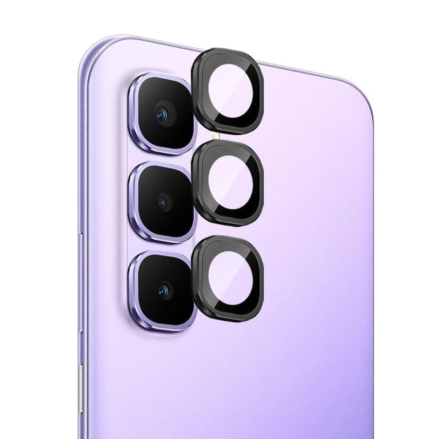 Microsonic Infinix Hot 60 Pro Tekli Kamera Lens Koruma Camı Siyah
