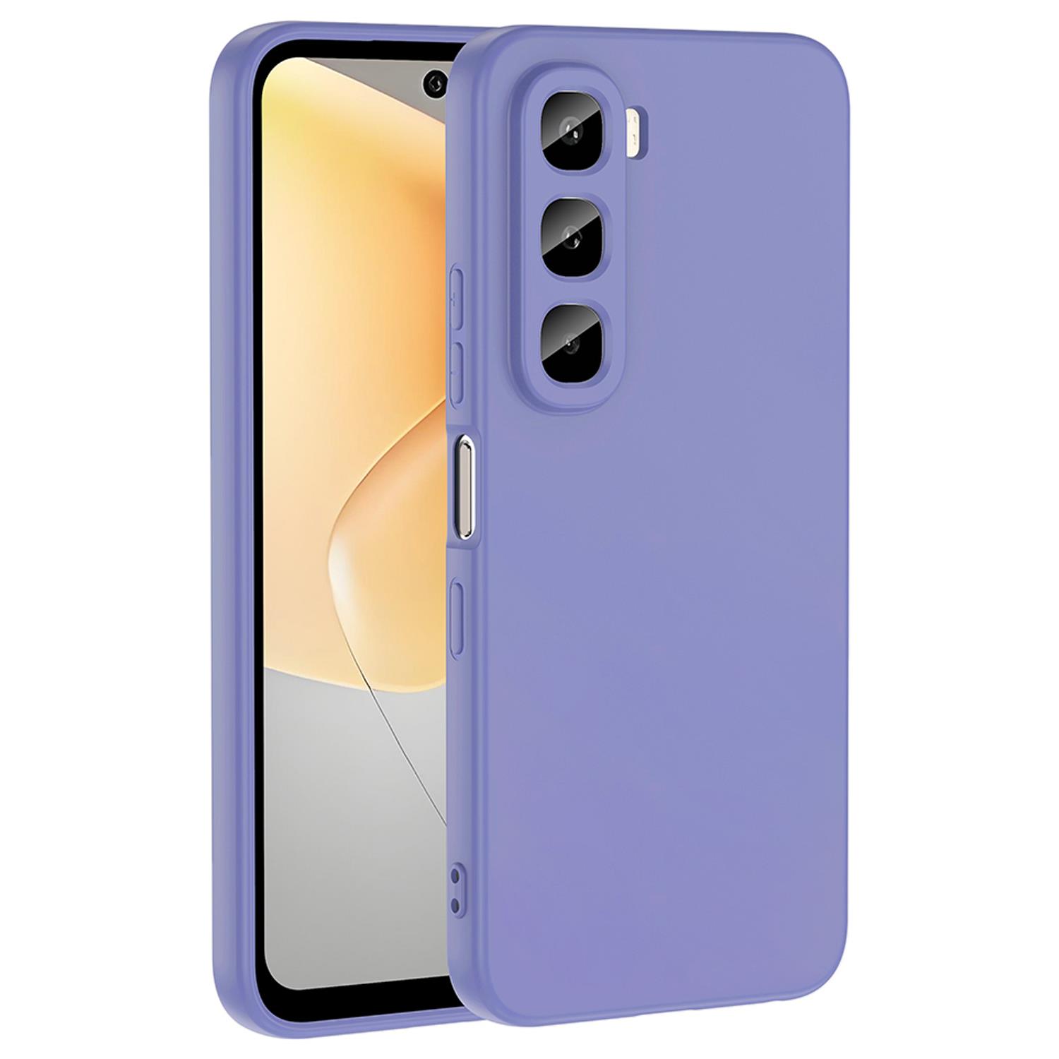 Microsonic Infinix Hot 60i 4G Kılıf Groovy Soft Lila