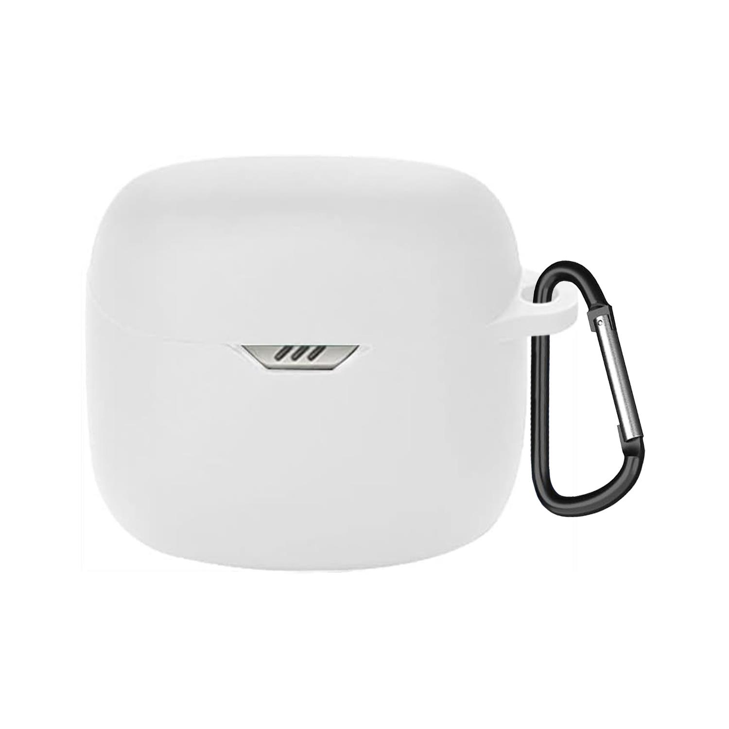 Microsonic JBL Tune Flex 2 Mat Silikon Kılıf Beyaz