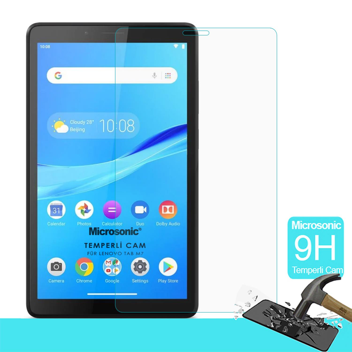 Microsonic Lenovo Tab M7 TB-7305F 7 ZA550080TR Tempered Glass Cam Ekran Koruyucu