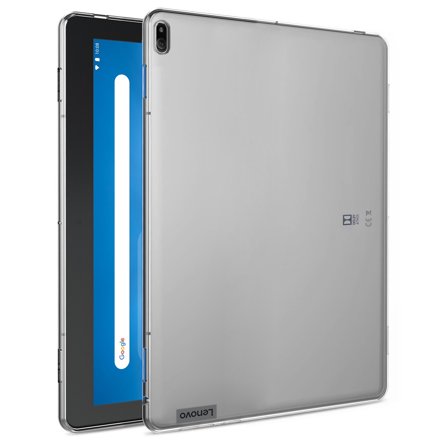 Microsonic Lenovo Tab P10 TB-X705F 10 1 Kılıf ZA440011TR Transparent Soft Beyaz