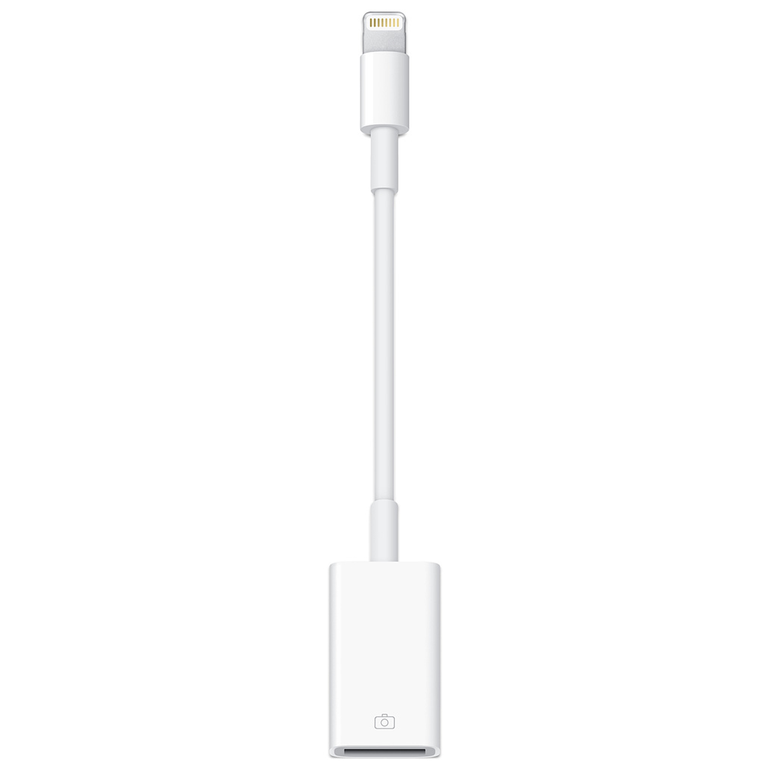Microsonic Lightning to USB Kablo iPhone iPad İOS USB Dönüştücü Adaptör Kablo Beyaz