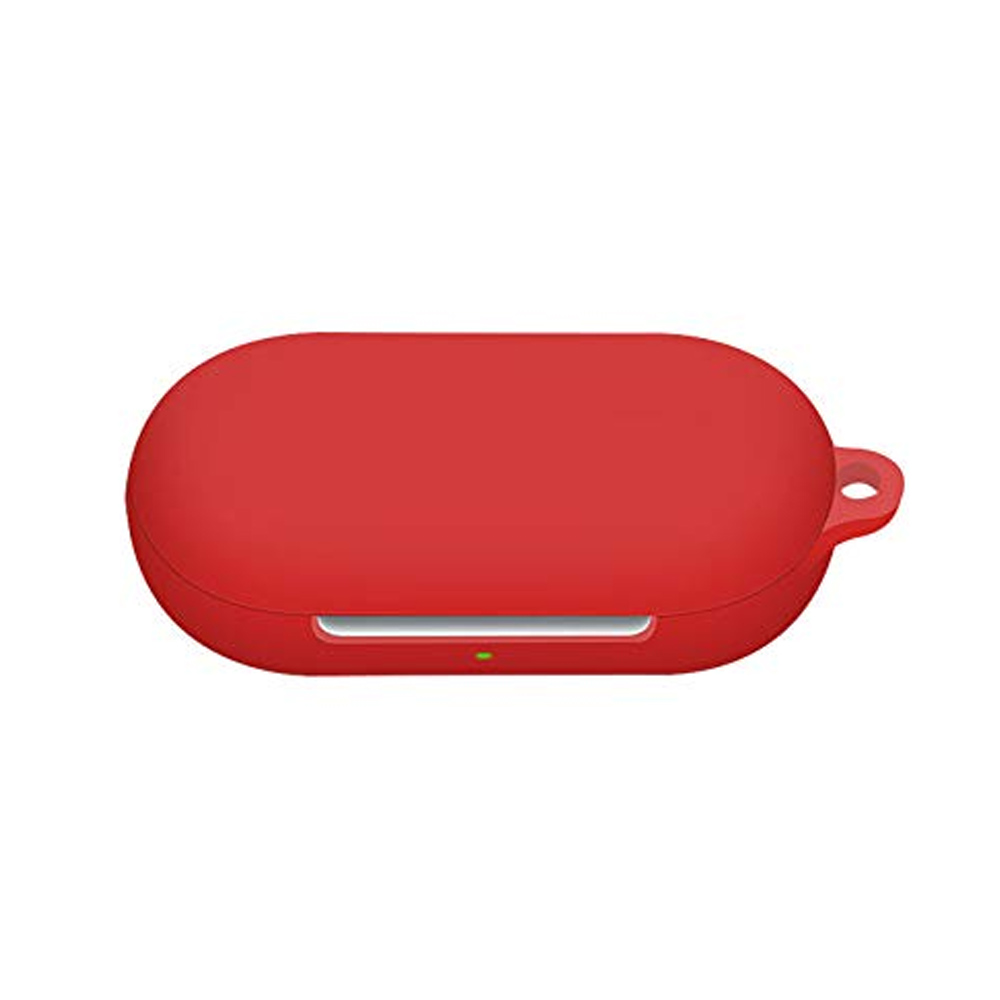 Microsonic OnePlus Buds Z Mat Silikon Kılıf Kırmızı