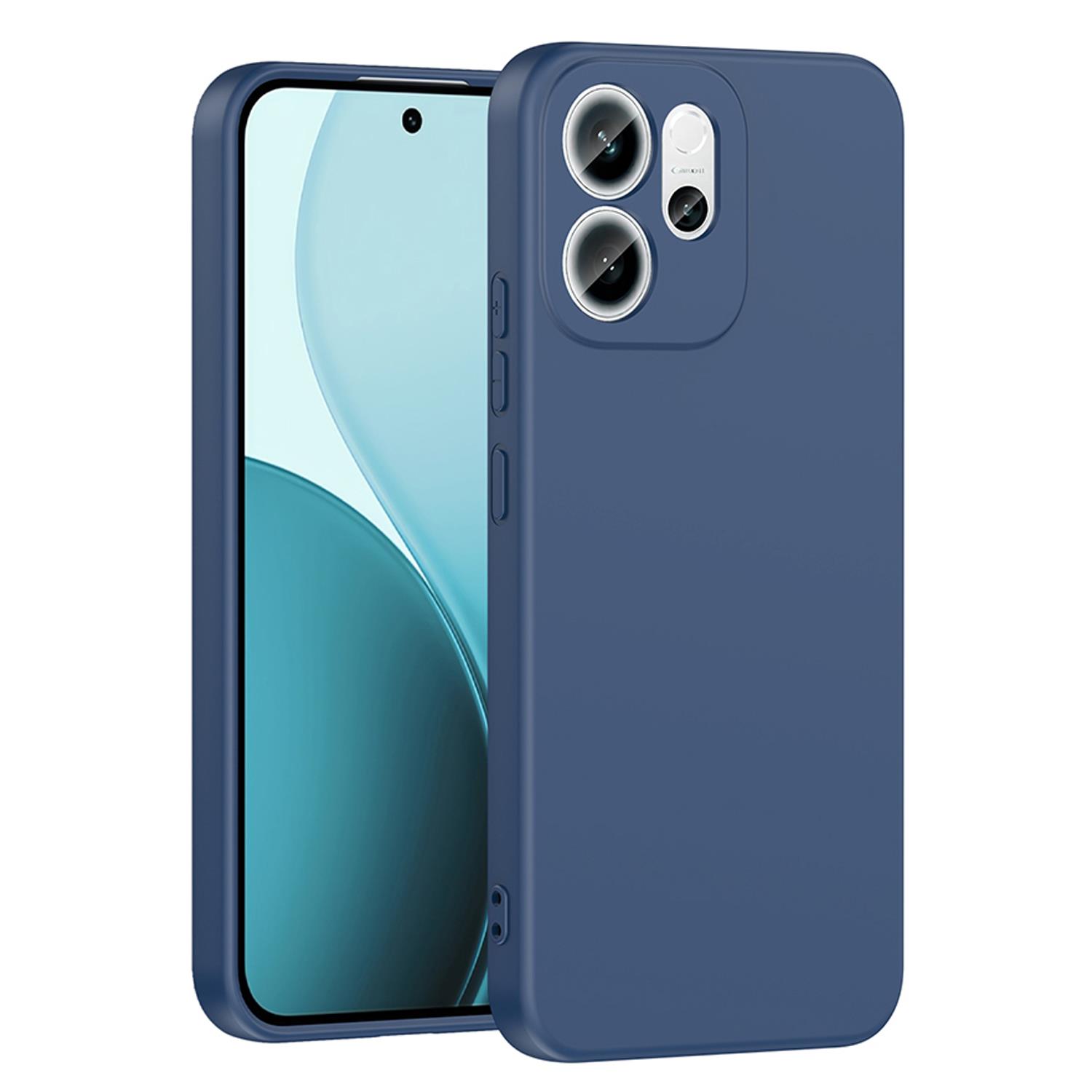 Microsonic Oppo Reno 14F 5G Kılıf Groovy Soft Lacivert