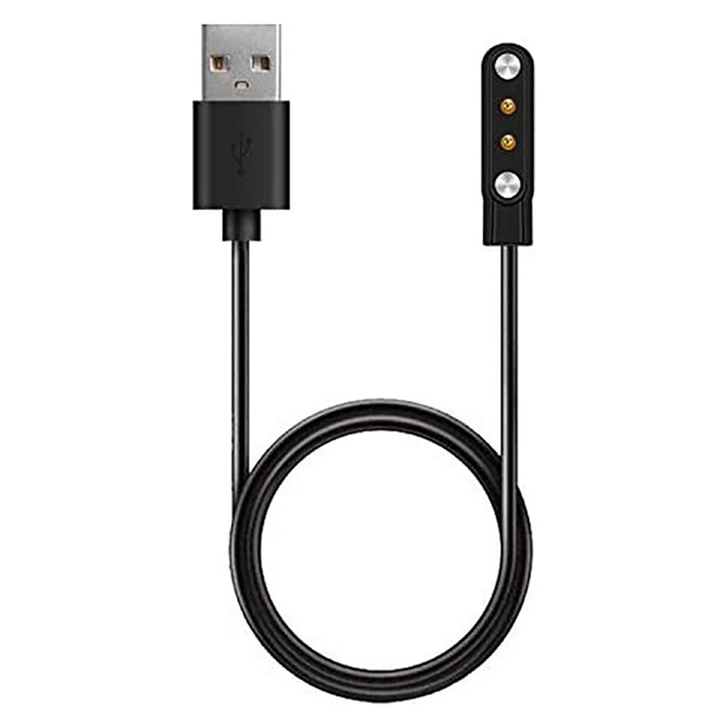Microsonic Oppo Watch Free Manyetik USB Şarj Kablosu Siyah