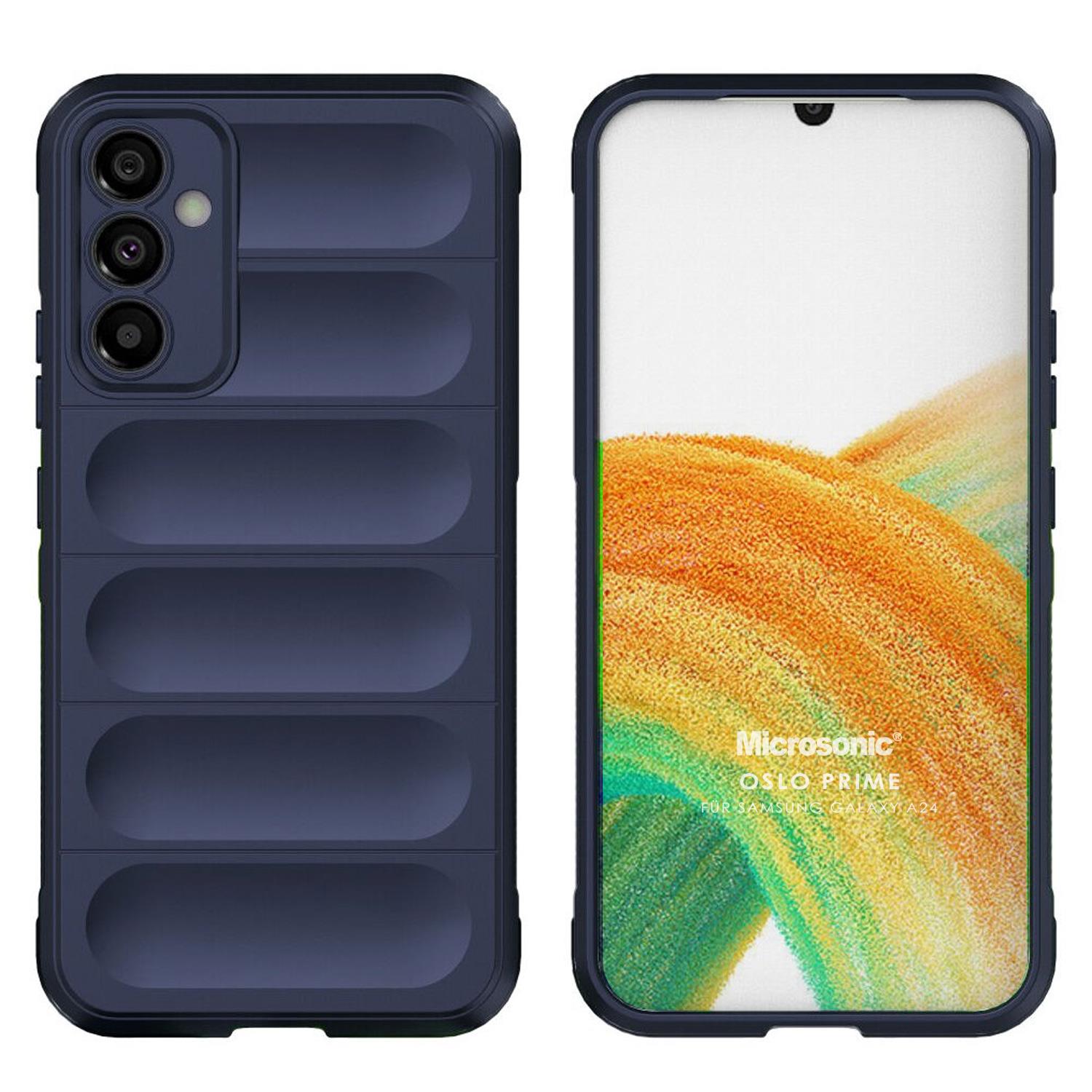 Microsonic Samsung Galaxy A05s Kılıf Oslo Prime Lacivert