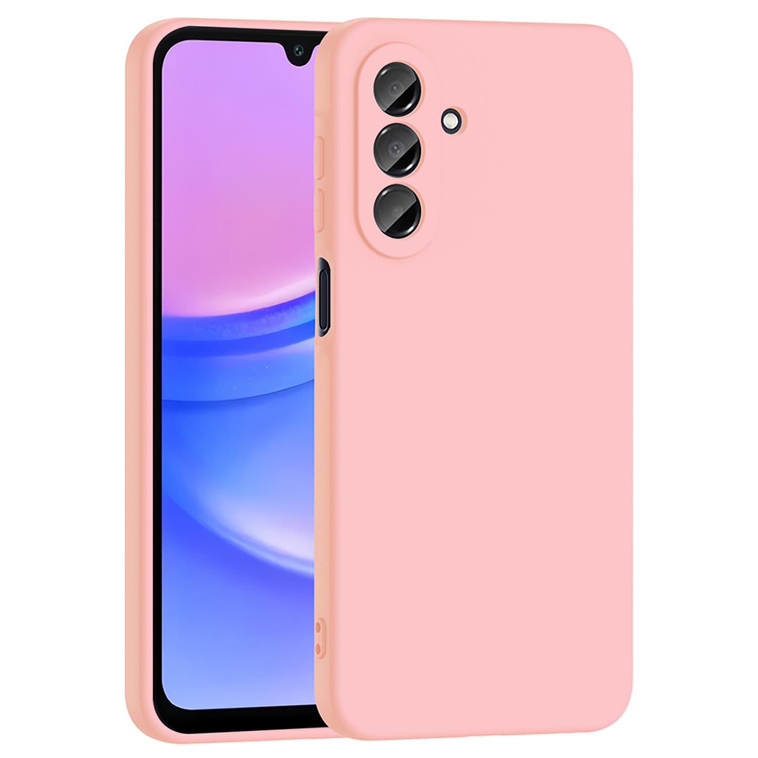 Microsonic Samsung Galaxy A27 Kılıf Groovy Soft Pembe