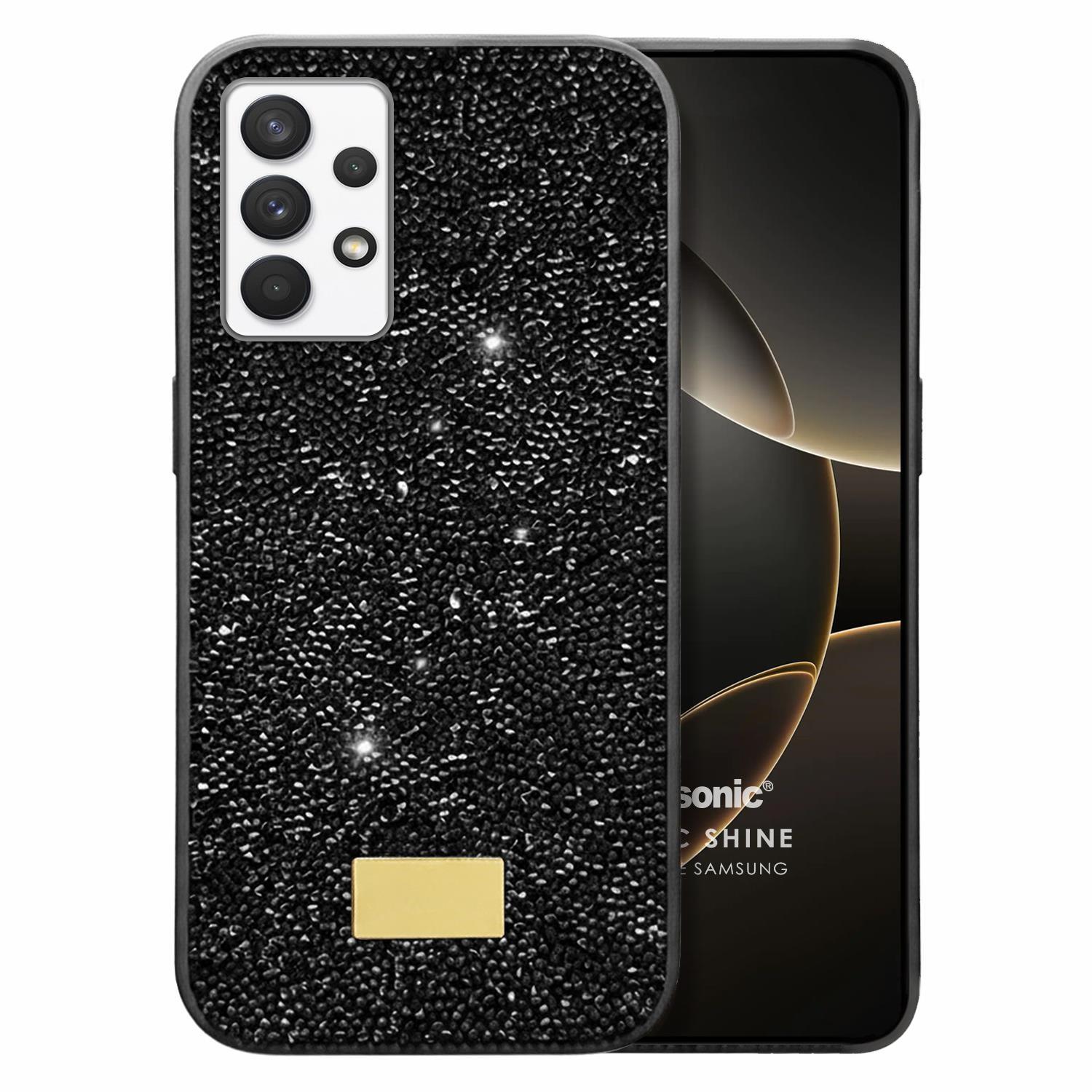 Microsonic Samsung Galaxy A32 4G Kılıf Cosmic Shine Siyah